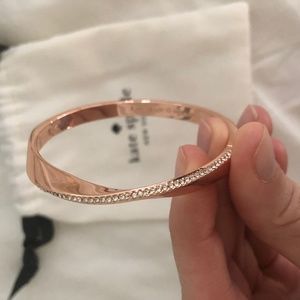 Kate Spade rose gold bracelet